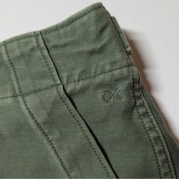 Outerknown Westbound Utility Shorts Organic Cotton Womens Size 26 Green - Picture 8 of 10